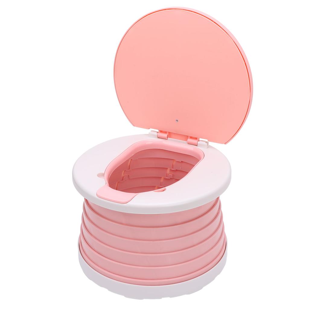 Reisetöpfchensitz für Kleinkinder, faltbar, tragbare Töpfchen-Trainingstoilette für Kinder, für Reisen im Innen- und Außenbereich