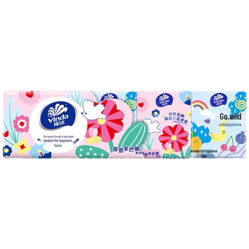 Vinda Portable Tissues & Liquid Sanitary Napkins Bundle
