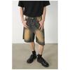 Trousers Denim Shorts Men's Summer Five-minute Pants Loose Versatile Casual Pants Straight Loose Jeans for Men Fashionable and Comfortable Pants