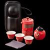 Portable Ceramic Kung Fu Tea Set