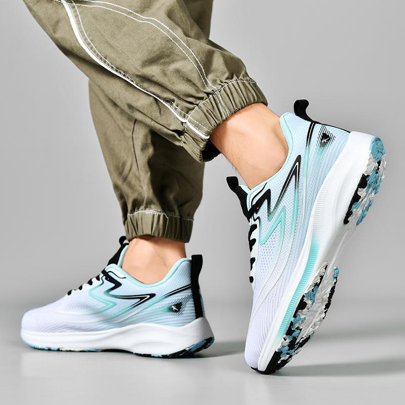 Men Sports Running Shoes Casual Marathon Breathable Lightweight Women's Comfortable Athletic Nonskid Walking Sneakers Outdoors