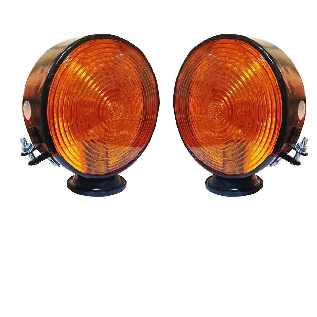 

Tractor Hazard Safety Warning Light Pair | 12V Indicator Lamps | Waterproof & Ultra Bright | Model 11000601