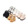 Doll Shoes Accessories Mini Martin Boots for 15cm Doll Faux Leather Shoes Easy To Wear Doll Shoe Accessories