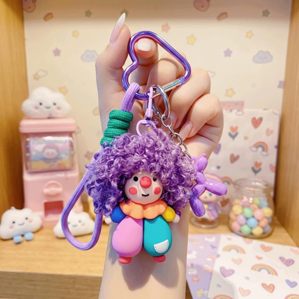 Shaggy Doll Keychain Fluffy Figure Pendant Fashion Plush Keychain For Women