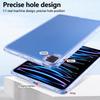 Clear Case for iPad Pro 11 (2022)/(2021)/(2020)/(2018) 3 in 1 PC+TPU Shockproof Tablet Cover