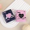 Mini Cute Heart Photocard Album 32 Pockets Portable Clear Kpop Card Holder for Idol Collectibles Travel Souvenir Gift