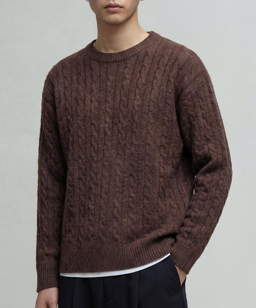 VERYVAIN Code Cable Soft Knit - 4 Color