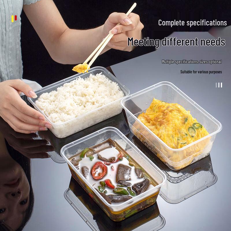 Thickened Disposable Takeaway Food Containers
