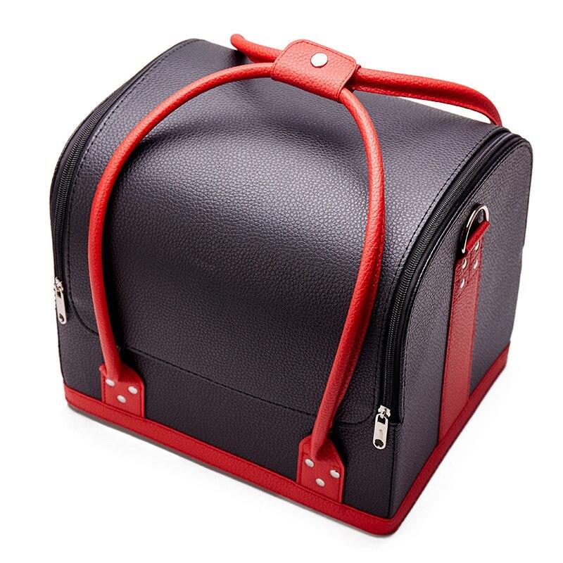 Big Capacity Makeup Bag Fashion Waterproof Durable Organizer Professional Women s Cosmetics Soft High Quality PVC | Cosmetics & Cases