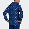 adidas Real Madrid Football Hooded Jacket Men Outerwear Victory-Blue H59047