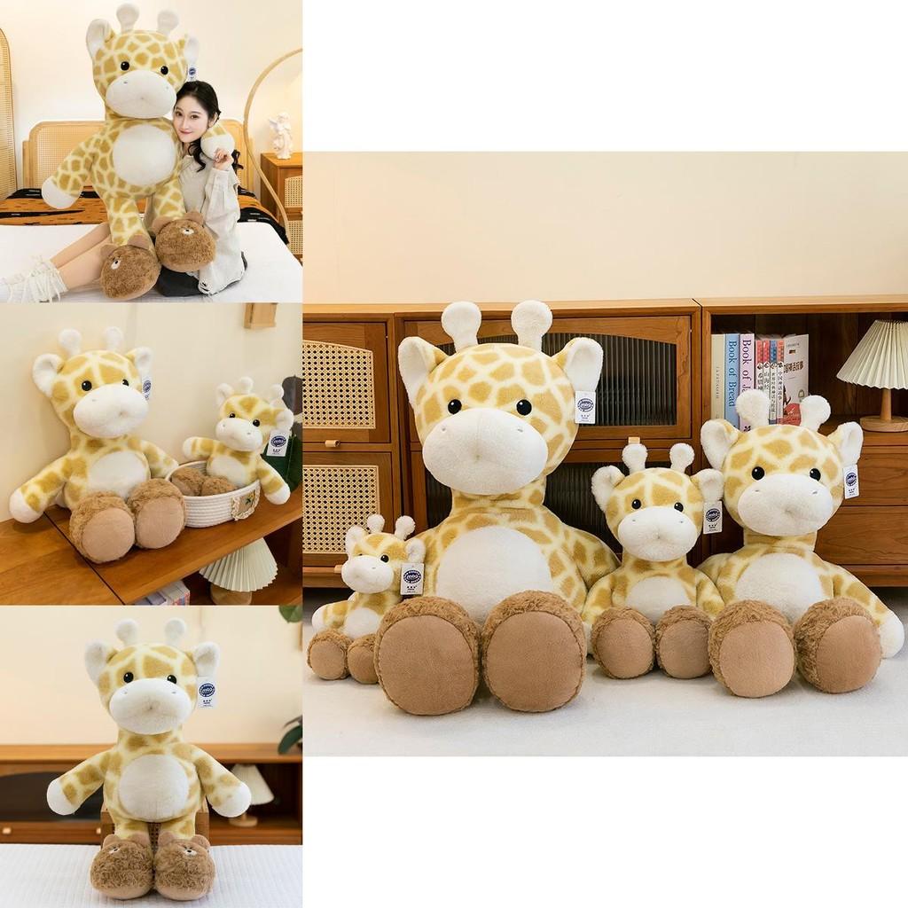 Cute Deer Plush Toy For Kids Bedroom Pillow With Soft Pp Cotton Filling For Birthday Gift