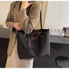 Women's New Nylon Casual Bag Large Capacity Work School Commuter Tote Bag Korean Minimalist Shoulder Bag