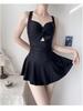 Women's 2025 High-End Slimming Skirt-Style Two-Piece Swimsuit