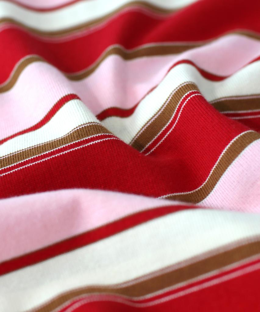 Maseumaluljeueopaeleol Multi Strip Long Sleeve_Pink