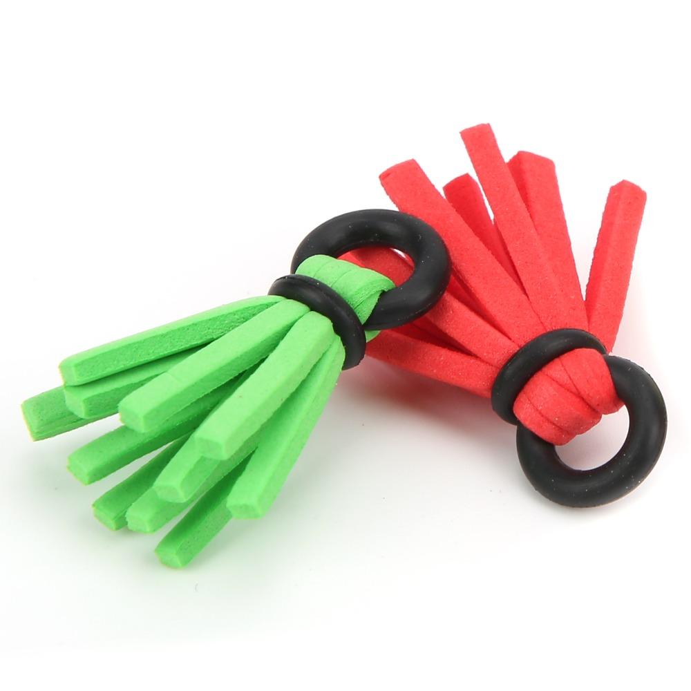 12PCS Foam Fly Fishing Float High Buoyancy 4 Colors Mixed Fly Fishing Indicators Lightweight Fishing Positioning Floats