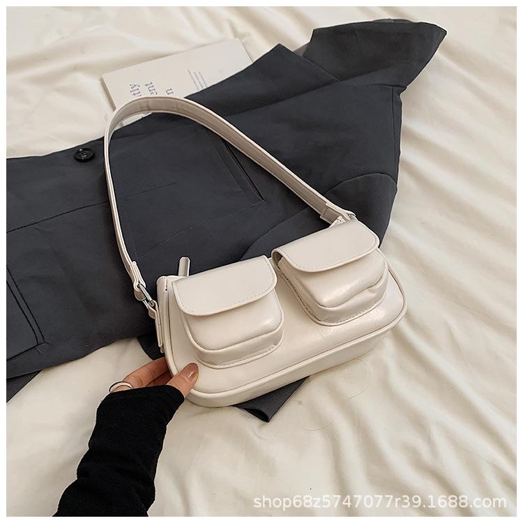 French niche underarm bag women's summer 2025 new trendy fashion shoulder locomotive bag texture portable oblique span bag