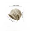 Winter Hats Fashion Knitted Hat Men Women Streetwear Solid Color Bonnet Caps Keep Warm Autumn Winter Lightweight Hat