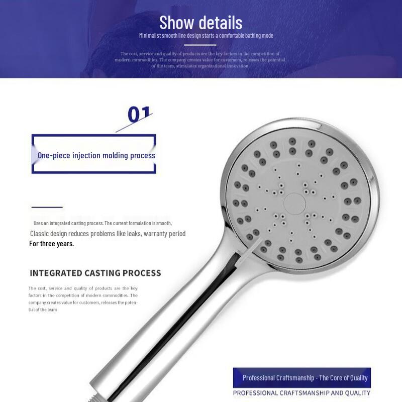 MDNG Multi-function Pressurized Handheld Shower Head