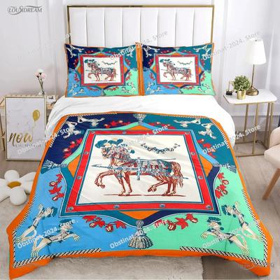 M-Murder Drones Cartoon Print Bedding Sets Exquisite Bed Supplies Set Duvet Cover Bed Comforter Set Bedding Luxury Birthday Gift