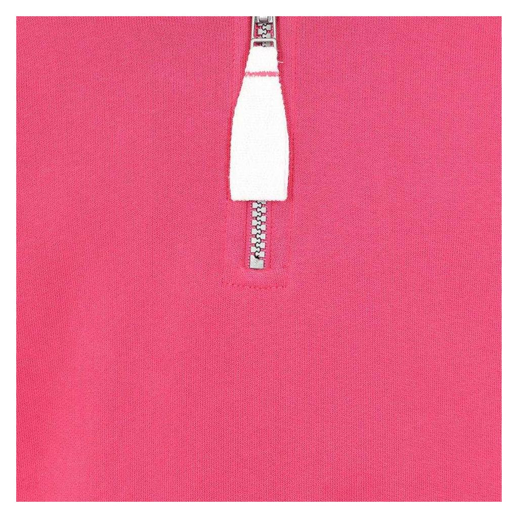 Lazy Jacks Girls Plain Soft Quarter Zip Sweatshirt