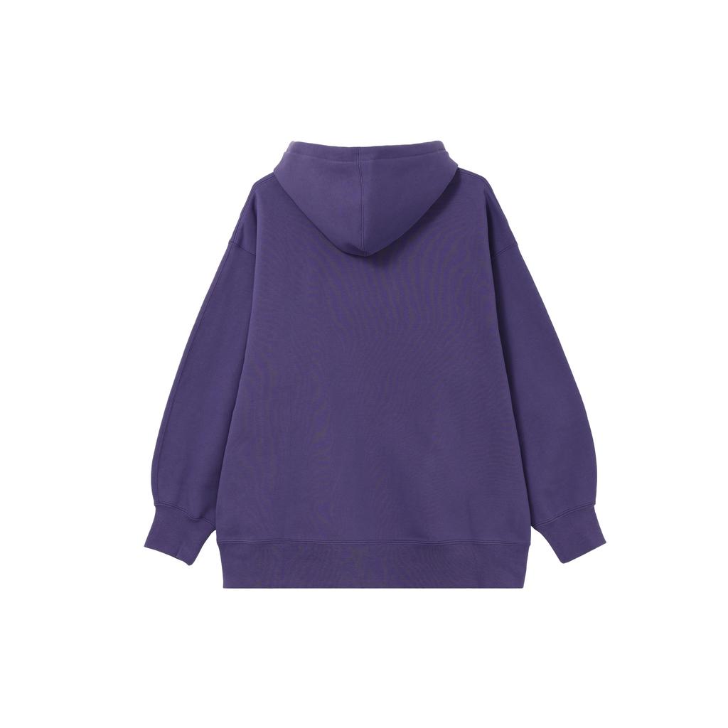 (WMNS) Air Jordan Flight Fleece Hoodie 'Purple' Women's FB5111-502