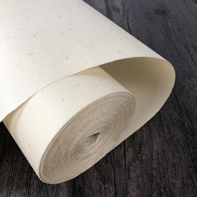 Китайская Японская Бумага для Каллиграфии Рулон Полусырая Зрелая Бумага Суми Маобянь Бумага Сюань Без Линеек Бамбуковая Бумага для Письма Рулон