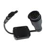 European 13 Pin To FOR AMERICAN 4 Pin Trailer Connector Adapter With Brake Connector Trailer Light Electrical Converter