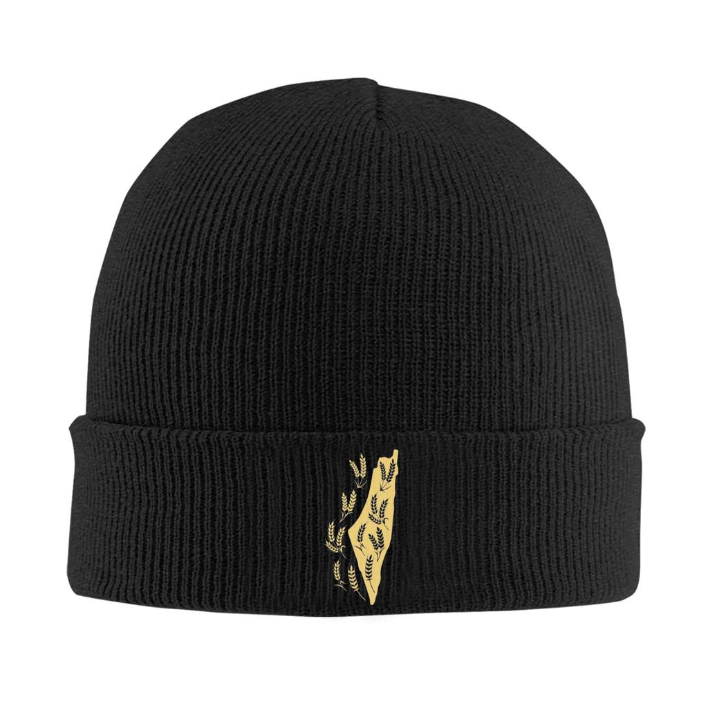 Bonnet Hats Beanie Hats Autumn Pattern Skullies Beanies Casual Female Male Kpop Warm Cap