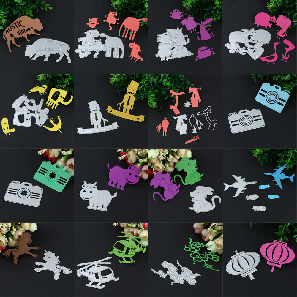 Metal Cutting Dies Stencil Scrapbook Paper Cards Craft Embossing DIY Die-Cut 