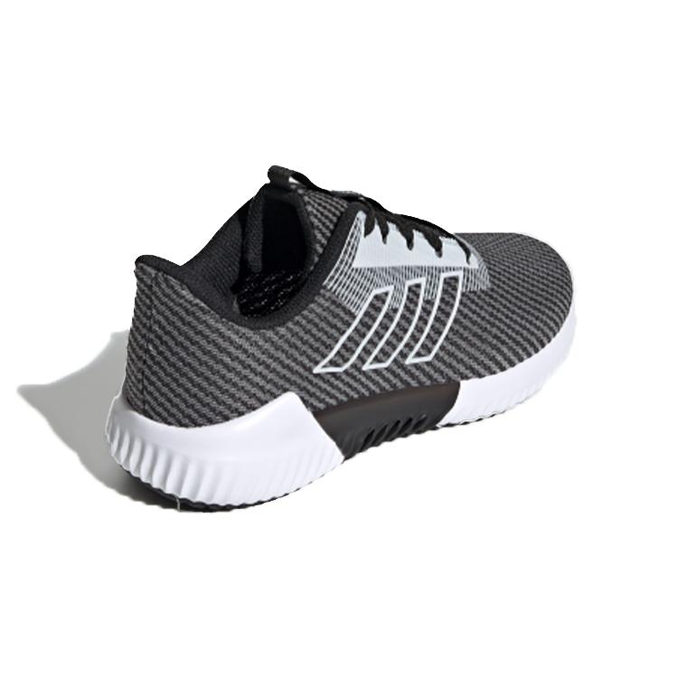 Adidas Climacool 2.0 J Slip Resistant Low Top Kids' Running Shoes Black White Gray Teenagers