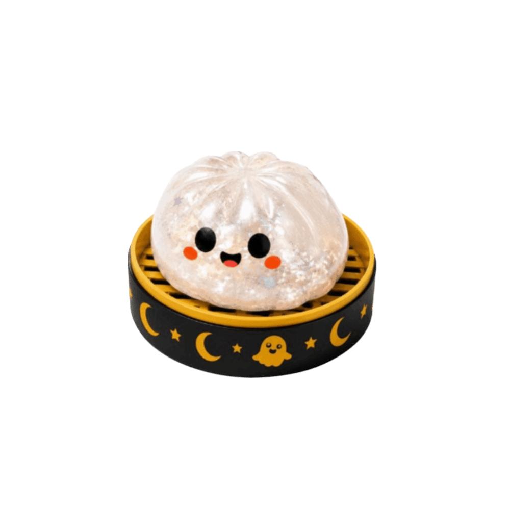 Giant Rainbow Dumpling Squishes Glittering Soft Squishy Toy Squeeze Toy Spooky Ghost