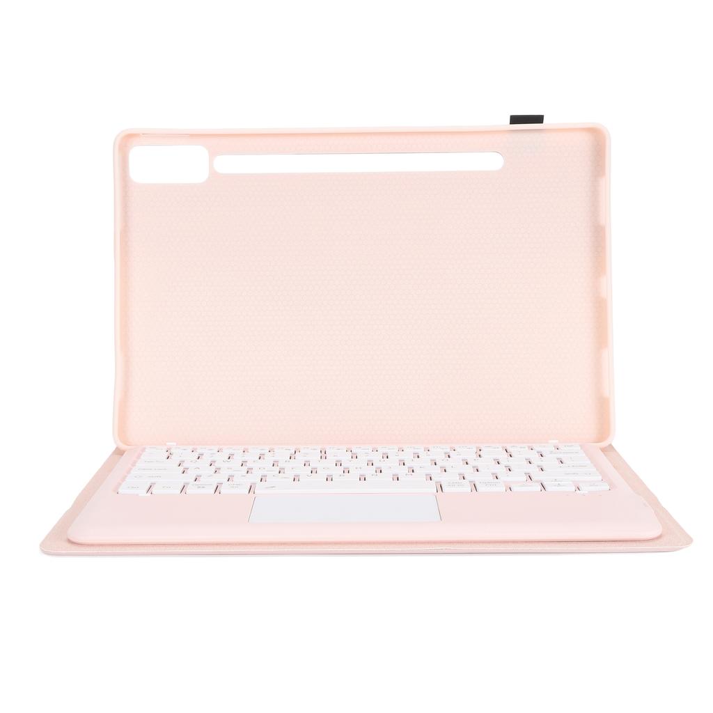 Keyboard Case for Tab P12 12.7in TPU Stand Cover with Magnetically Detachable Keyboard with Touchpad Pen Holder TB370FU