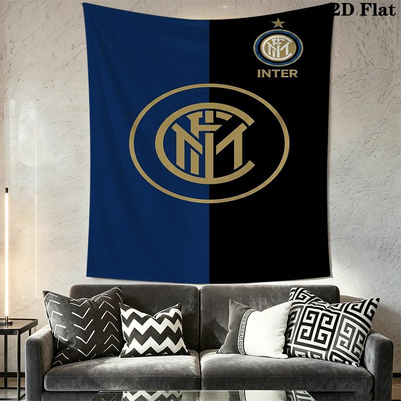 Inter Milan Logo Phone Wallpaper Bedding 1 Duvet Cover 2 Pillowcase Without Core Duvet Cover And Pillowcase Soft And Comfortable