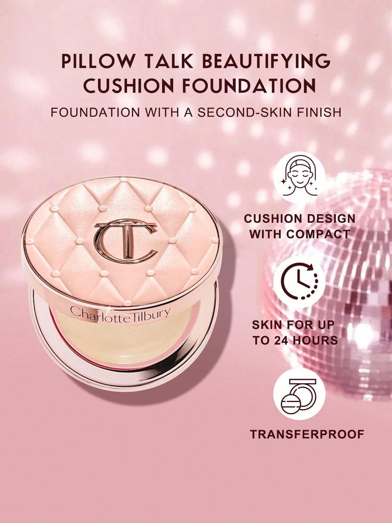 Charlotte Tilbury 1C Fair Pillow Talk Cushion 5g Beautifying Radiant Base