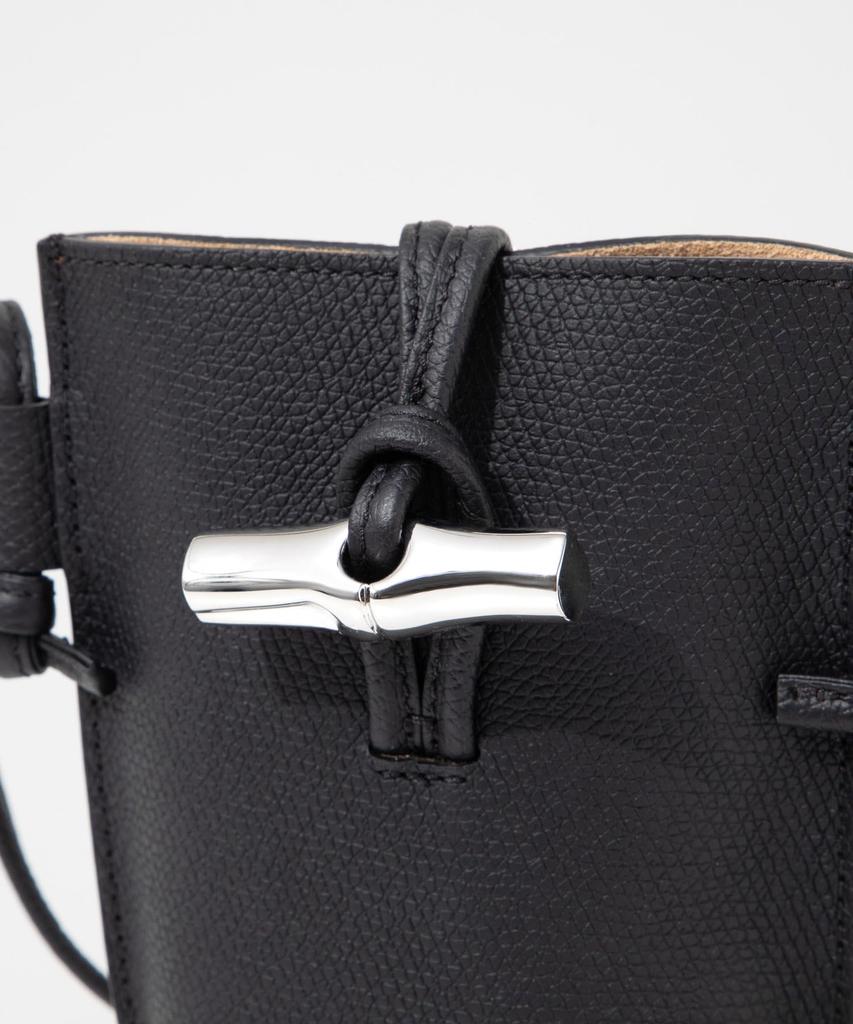 Longchamp Le Roseau Phone 34180 Noir Case, Women's, HFP, Black, [Used]