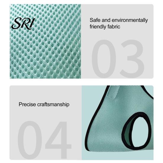 Dog Grooming Hammock Pet Breathable Mesh Sling Cat Restraint Lightweight Tool with Security Strap for Small Medium Dogs Cats Nail Trimming
