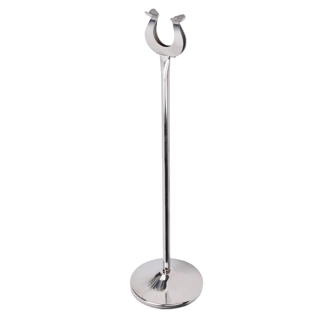 Place Card Holder Stainless Steel Table Number Holder for Photo Sign Wedding Party Office U Shape