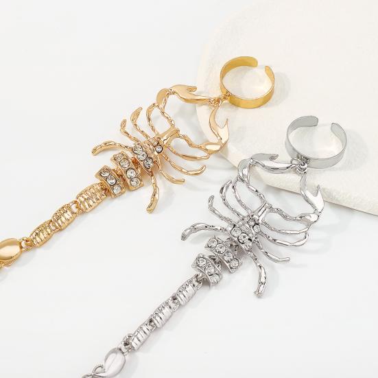 Fashionable Women Wristlet Faux Zircon Inlaid Accessories Ornamental