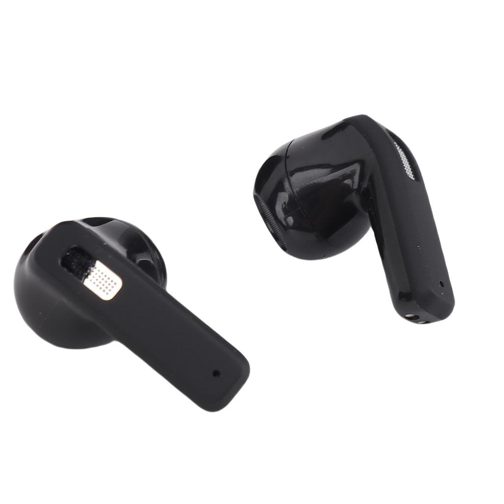 BT Earphones LCD Display APP Control Portable Headphones Earbuds for Study Work Life 10m Black