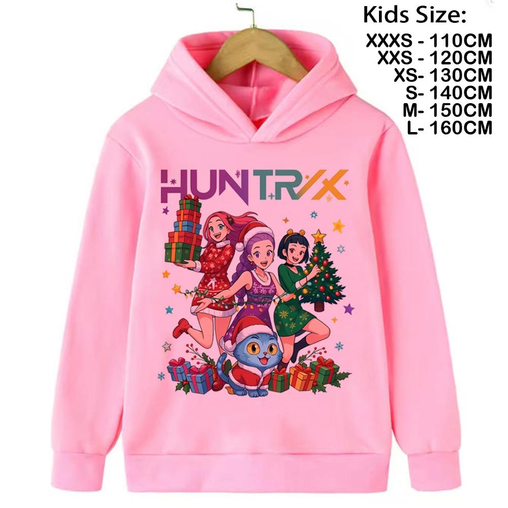 Kpop Demon Hunter Christmas Shirt HOT Manga Children's Sweatshirt Cute Tiger Shirt for Boys Girls The Kid Shirt