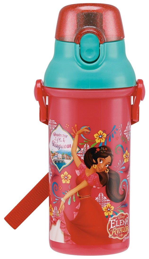 

Skater Пластиковая бутылка для питья воды Elena of Made in PSB5SAN, Одно касание, 480 мл, Авалор, Дисней, Япония,