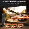 HDMI 2.1 Switch Splitter 120Hz 5/4/3-Port HDMI 8K@60Hz Splitter Switcher CEC 48Gbps  with Remote HDMI HDR IR Remote 4K@120Hz 2K