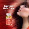 Super-potent hair care capsules support healthy hair, containing biotin, keratin, and vitamin D 120 capsules.