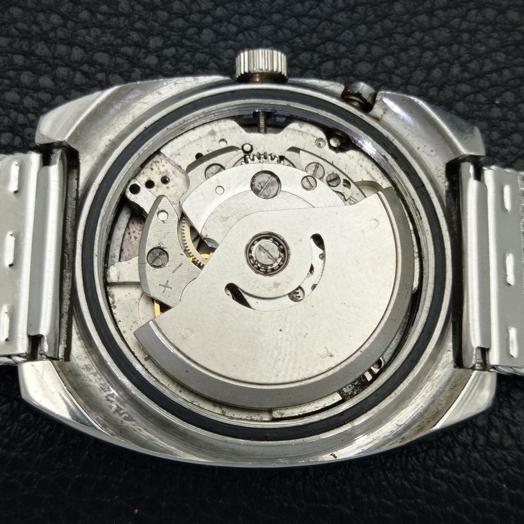 Ricoh R31 AUTOMATIC JAPAN MENS VINTAGE BLUE COLOR DIAL WATCH A701956-5 R207-a701956