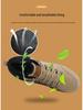 Men's Plus Size Mid-top Outdoor Training Boots - Non-slip & Wear-resistant for Hiking
