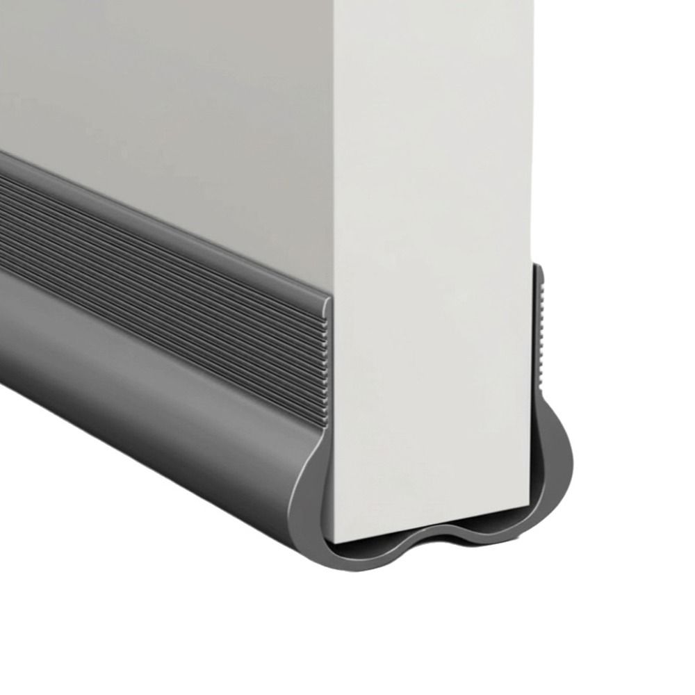 PVC Material Door Bottom Sealing Strip Flexible Design Bottom Sealing Weatherstrip 93cm Window Draft Guard Home Improvement