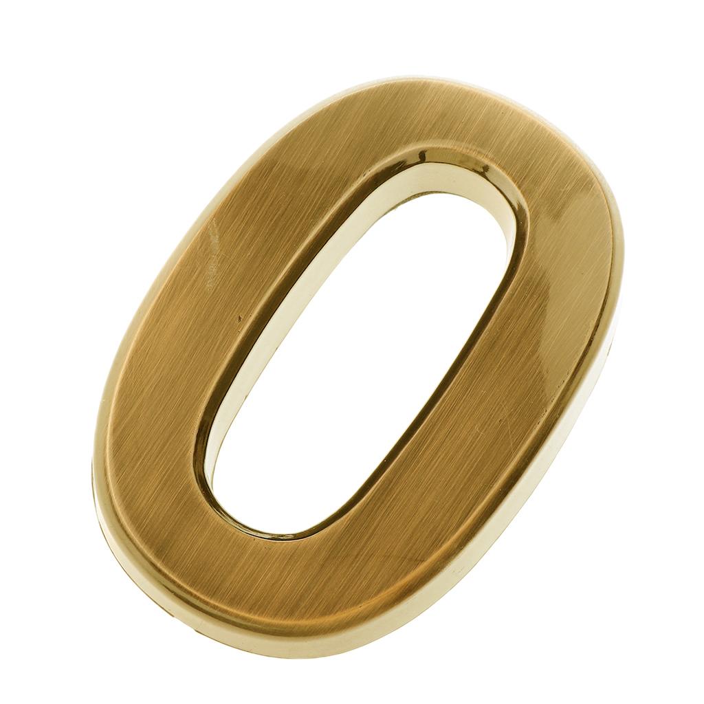 Golden Plastic House Number, Home Address Decor, Outdoor Door Number, Modern Address Number, Road Sign