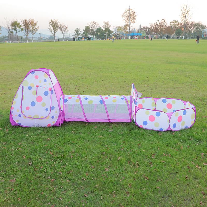 Kids Foldable Play Tunnel and Ball Pit