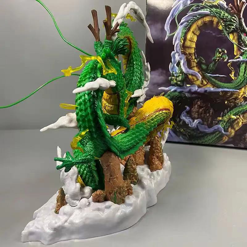 Anime Dragon Ball Z Figure Shenron With Kid Goku Figurine PVC Action Figures Shenlong Collectible Model Statue Toys Gift