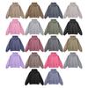 420g Salt-Washed Distressed Oversized Retro Hoodie